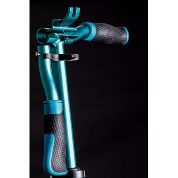 Six Degrees AU 514 Tretroller 230 mm Vorderrad / 215 mm Hinterrad, Türkis
