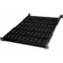 IT-BUDGET 19 inch Festboden / Geräteboden - 150 kg Traglast - 650 mm Tiefe - Tiefenvariable Montage - Schwarz (90ITB19FBX650S)