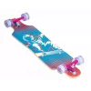 MUUWMI AU 560 Longboard Compact Cruiser Skateboard, ABEC 7 Kugellager, LED-Leuchträder, 7-lagiges kanadisches Ahornholz