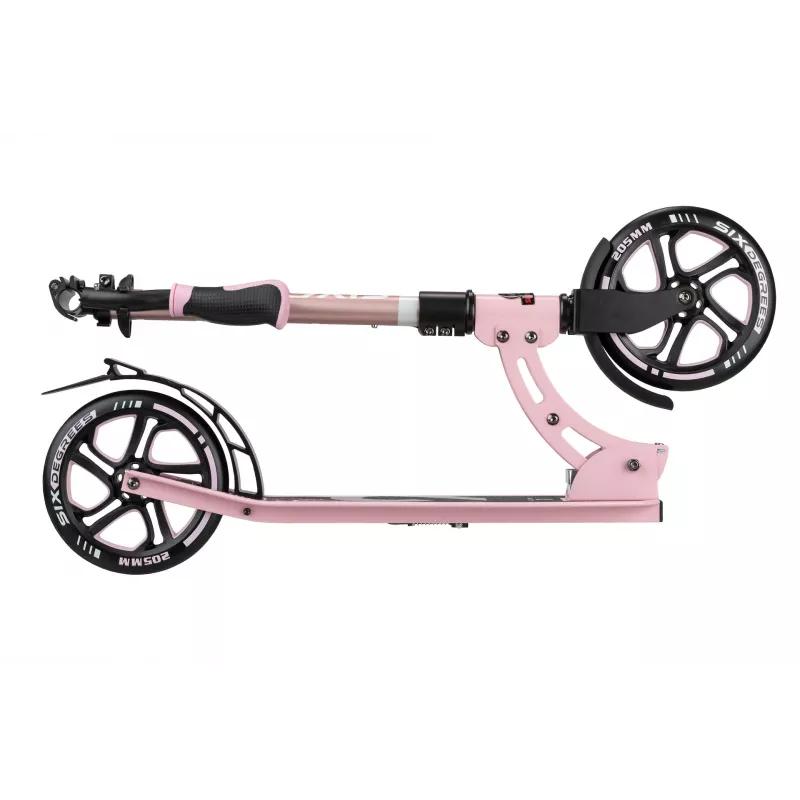 Six Degrees AU 569 Tretroller 205 mm Pastellrosa
