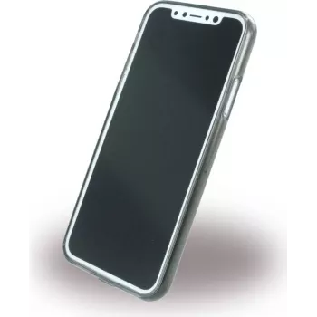 CYOO Ultra Thin Silikon Hülle für Apple iPhone X - Schwarz