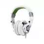 Thermaltake Tt eSPORTS Dracco White Circumaural Gaming-Headset mit 50mm-Treibern, Dual 3,5mm, Inline-Steuerung