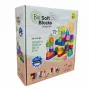Gerardo's Toys Weiche Bausteine Set, 71 Teile, EVA-Schaum, Mehrfarbig