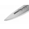 Samura Harakiri Schälmesser 80 mm AUS-8 Edelstahl Schwarz