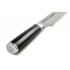 SAMURA Harakiri Brotmesser 230 mm Wellenschliff, AUS-8 Edelstahl, schwarzer ABS-Griff