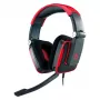 Thermaltake Tt eSPORTS SHOCK Gaming-Headset - Royal Red, kabelgebunden 3,5 mm, Over-Ear, einziehbares Mikrofon, faltbar