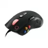 Thermaltake VOLOS Black Laser-Gaming-Maus, 6500 DPI, 14 Tasten, kabelgebunden