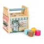 Gerardo's Toys Holz-Aktivitätshaus mit Schlössern für Kleinkinder ab 18 Monaten