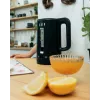 QUIN KTL-202 Elektrischer Wasserkocher, 1,5 L, Schwarz