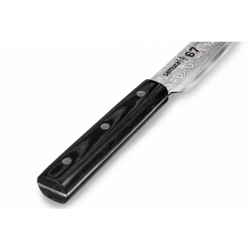 SAMURA Damast Kochmesser 230 mm VG-10 67-lagig