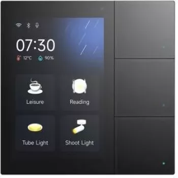 GVS Touchpanel S3 10,1 inch KNX Touchpanel mit Sprechanlage und App-Server, Schwarz 503051163