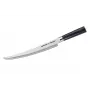 SAMURA Harakiri Allzweckmesser 230 mm AUS-8 Stahl, Full Tang, schwarzer ABS-Griff