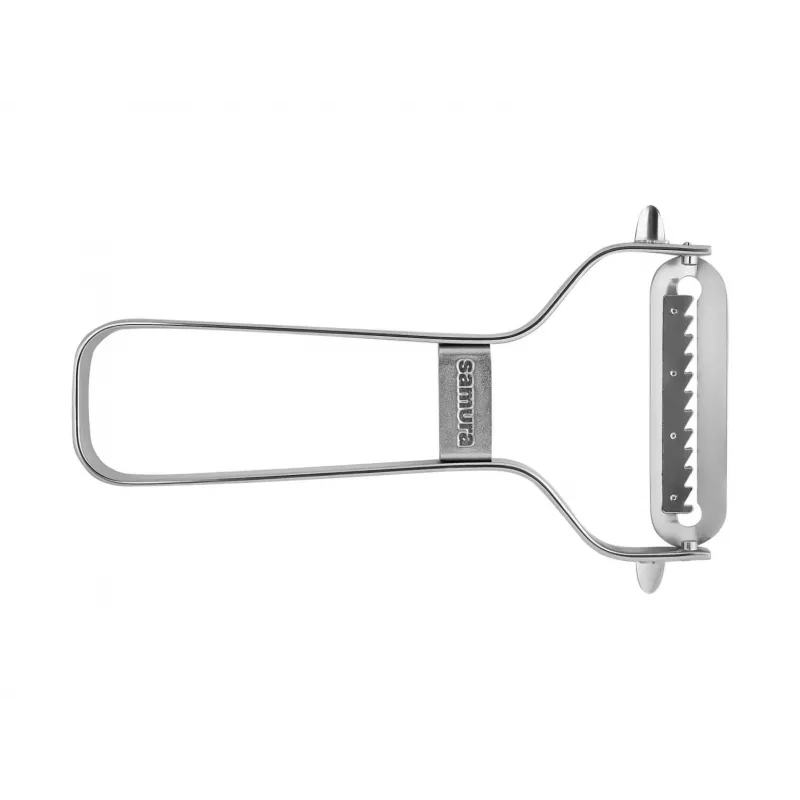 SAMURA SVP-01J 2-stufiger Keramik-Durchzieh-Messerschärfer, Schwarz