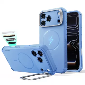 ESR Cyber Tough Kickstand MagSafe iPhone 17 Pro Max / 18 Pro Max Hellblau