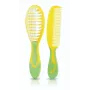 Kidsme Baby-Haarbürste & Kamm Set – Weiche Borsten, BPA-frei, Ergonomisch, Weiß/Grau