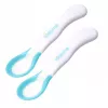 Kidsme Temperaturanzeigende Fütterungslöffel (2er-Pack), Aquamarin, 6+ Monate