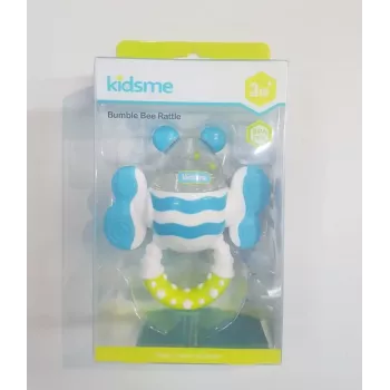 Kidsme Bumble Bee Beißring & Rassel, 3M+