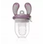 Kidsme Food Feeder Medium Plum - Baby Obst- und Gemüsebeißring, 4m+