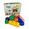 Gerardo's Toys GT3108 Weiches Bausteine-Set, 10 Teile, EVA-Schaum, Mehrfarbig