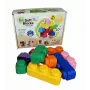 Gerardo's Toys GT3108 Weiches Bausteine-Set, 10 Teile, EVA-Schaum, Mehrfarbig