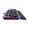 Thermaltake Argent K5 Mechanische Gaming-Tastatur - Cherry MX Speed Silver, RGB, Deutsches Layout