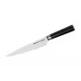 SAMURA Harakiri Allzweckmesser 192 mm AUS-8 Stahl Full Tang Schwarzer Griff