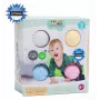 Gerardo's Toys GT7710 Baby-Massage- und Sensorikball-Set, 4 Stück, verschiedene Texturen und Farben, ab 6 Monaten