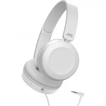 JVC kabelgebundene In-Ear-Ohrhörer mit Mikrofon, weiß