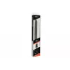SAMURA Harakiri Brotmesser 230 mm Stonewash AUS-8 Stahl Wellenschliff Schwarzer ABS Griff