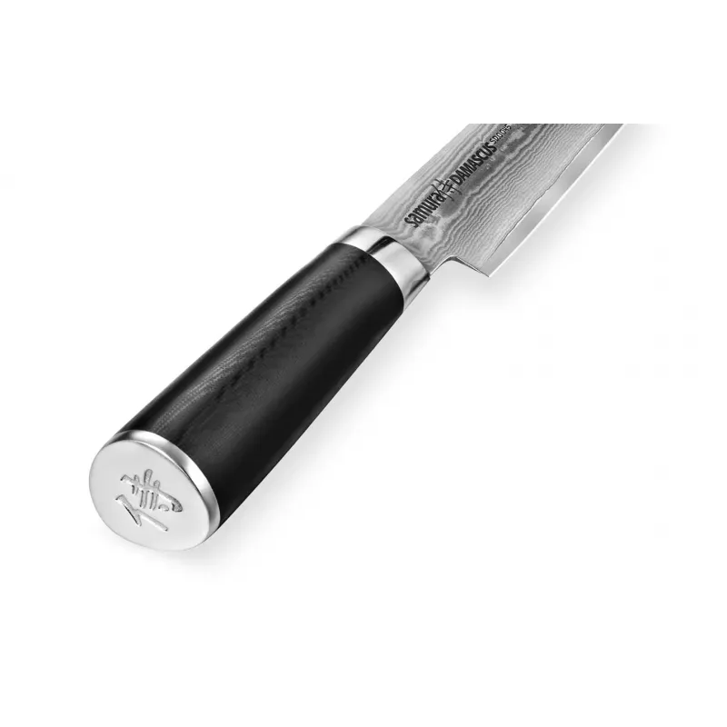 SAMURA Harakiri Filetiermesser 230 mm – AUS-8 Edelstahl, schwarzer ABS-Griff
