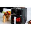 QUIN YJ-6505ADV Digitale Heißluftfritteuse 6,5L Schwarz