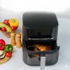 QUIN YJ-6505ADV Digitale Heißluftfritteuse 6,5L Schwarz