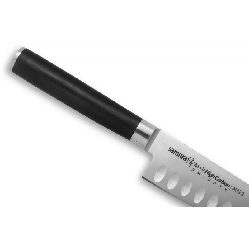 SAMURA Harakiri Allzweckmesser 138 mm AUS-8 Stahl Schwarz