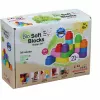 Gerardo's Toys GT3104 Weiche Bausteine Set, 21 Teile, EVA-Schaum, Mehrfarbig, für Kinder ab 6 Monaten