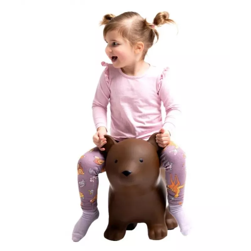 Gerardo's Toys Aufblasbarer Hüpfbär, Braun