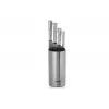 SAMURA Bamboo 4-teiliges Messerset mit Bambus-Ständer, AUS-8-Stahl