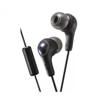 JVC Kopfhörer mit Mikrofon, schwarz