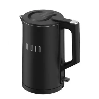 QUIN KTL-101 Elektrischer Wasserkocher, 1,5 L, Schwarz