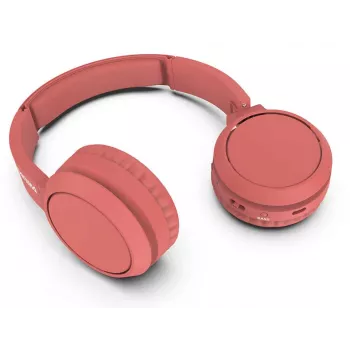 Philips TAH4205RD/00 On-Ear Bluetooth-Kopfhörer, Rot