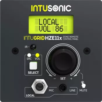 INTUSONIC HZE11+ Zonen-Fernbedienungspanel (12604191)