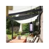 LUMIO Mücken-Killerlampe, 1,2 W, 230 V, 30 m² Abdeckung, UV-Licht, Elektrogitter, Schwarz