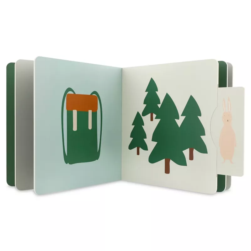 Trixie Mr. Fox Baby-Aktivitätsbuch mit beweglichen Elementen, 12m+