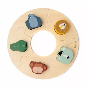 Trixie 36-158 Lernpuzzle aus Holz für Kinder ab 12 Monaten