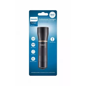 Philips SFL7001T/10 LED-Taschenlampe, Schwarz