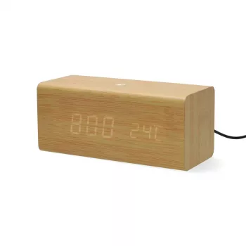 Nedis Digitaler Radiowecker Holz