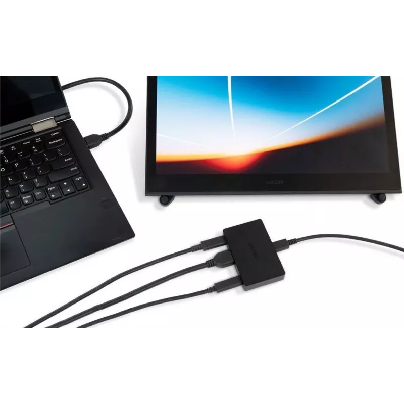Wacom Konverter-Kit für Movink OLED 13 und Wacom One 14 - USB-C auf HDMI