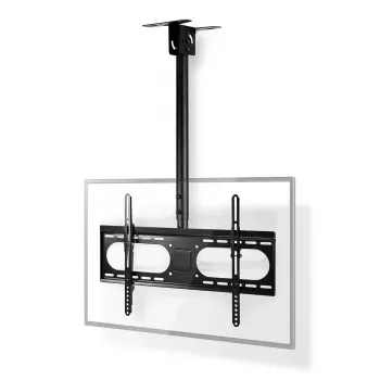 Nedis TVCM1350BK Full-Motion TV-Wandhalterung für 32-65 Zoll Bildschirme, VESA 400x400, 35 kg, Schwarz