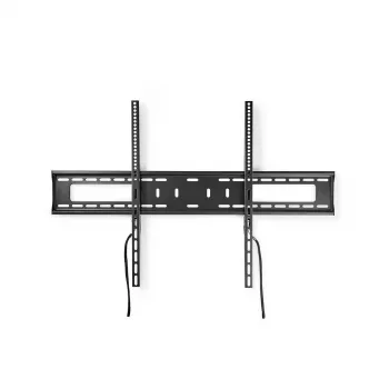 Nedis feste TV-Wandhalterung für 60-100 Zoll Bildschirme, max. 75 kg, VESA 200x200 bis 800x400, Schwarz