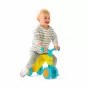 Chillafish Itsibitsi 4-Rad-Laufrad für Kleinkinder, Gelb/Hellblau, 1-3 Jahre