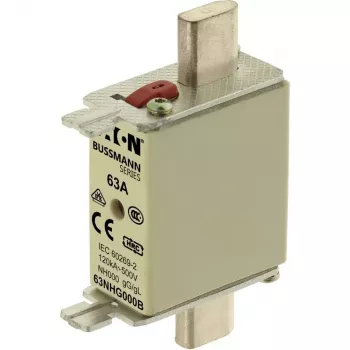 Eaton 63NHG000B NH-Sicherungseinsatz, Größe 0, 63 A, 500 V AC, gG
